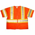 Cordova Safety Vest, COR-BRITE, Type R, Class 3, Orange, L V3200L